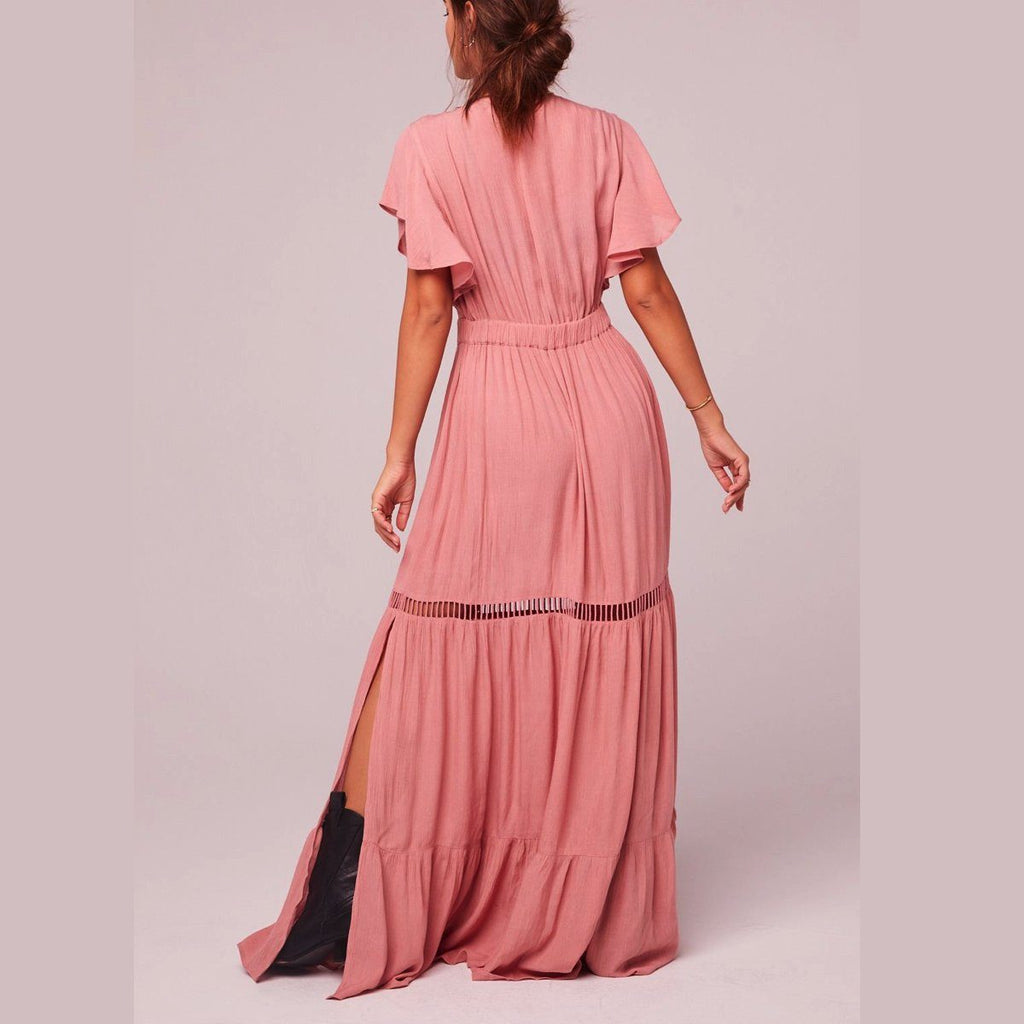 All You Need is Love Mauve Maxi Dress
