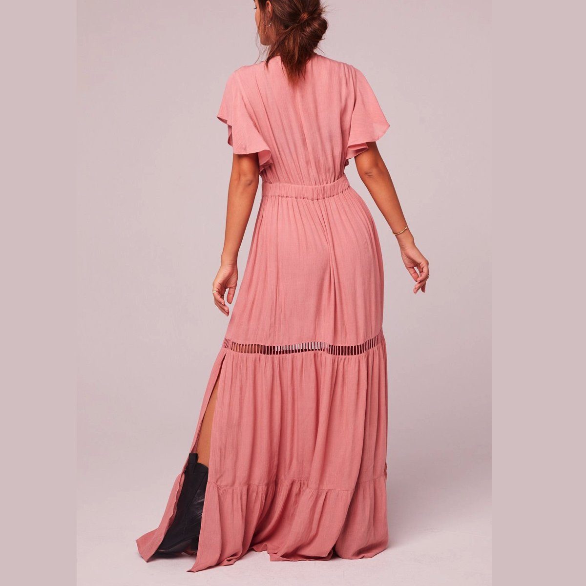 All You Need is Love Mauve Maxi Dress