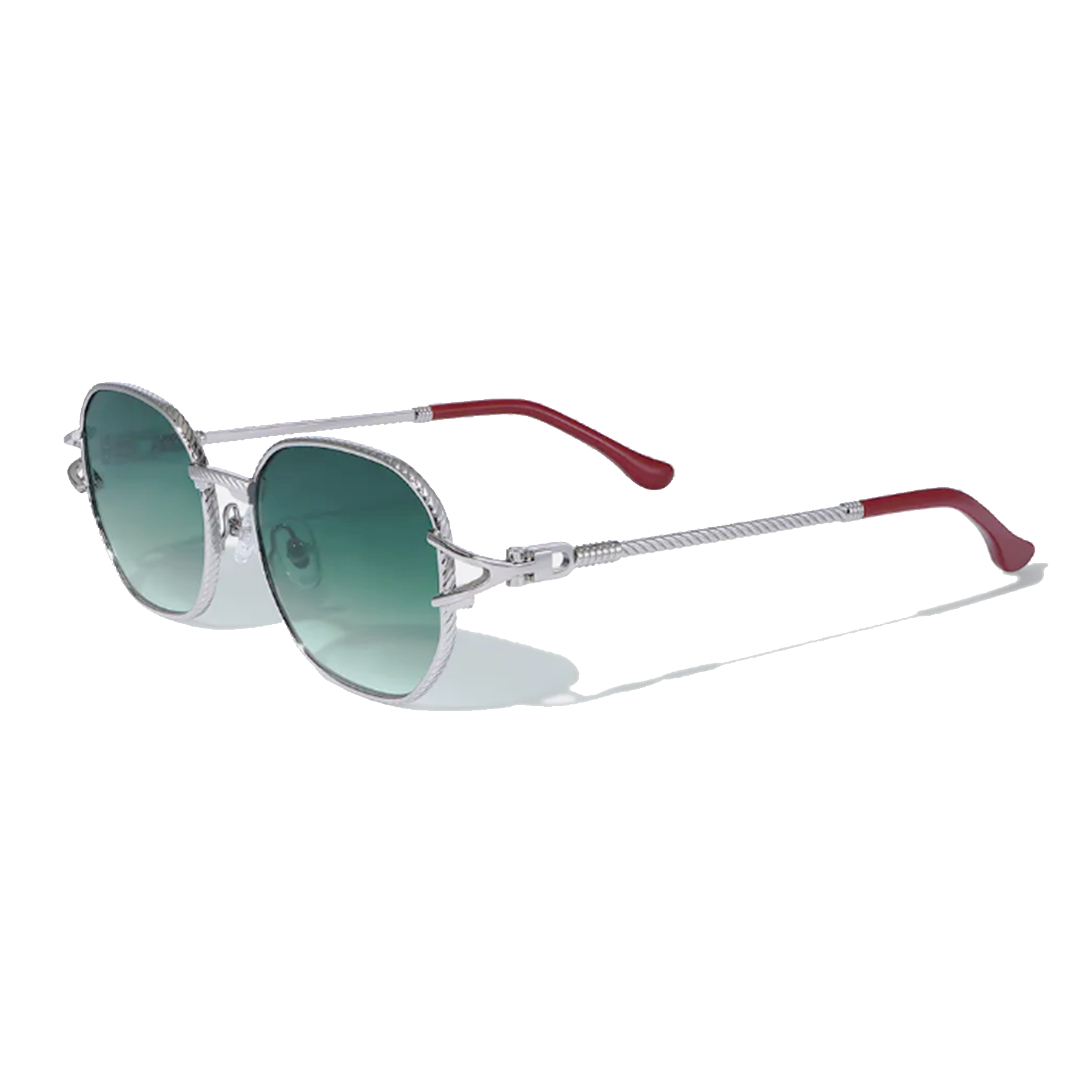 Sarcelle En Cote 52mm Shield Sunglasses | Sea Green