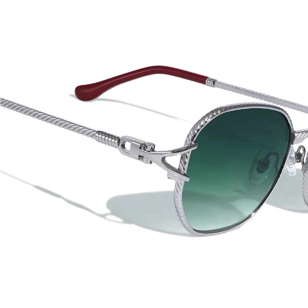 Sarcelle En Cote 52mm Shield Sunglasses | Sea Green