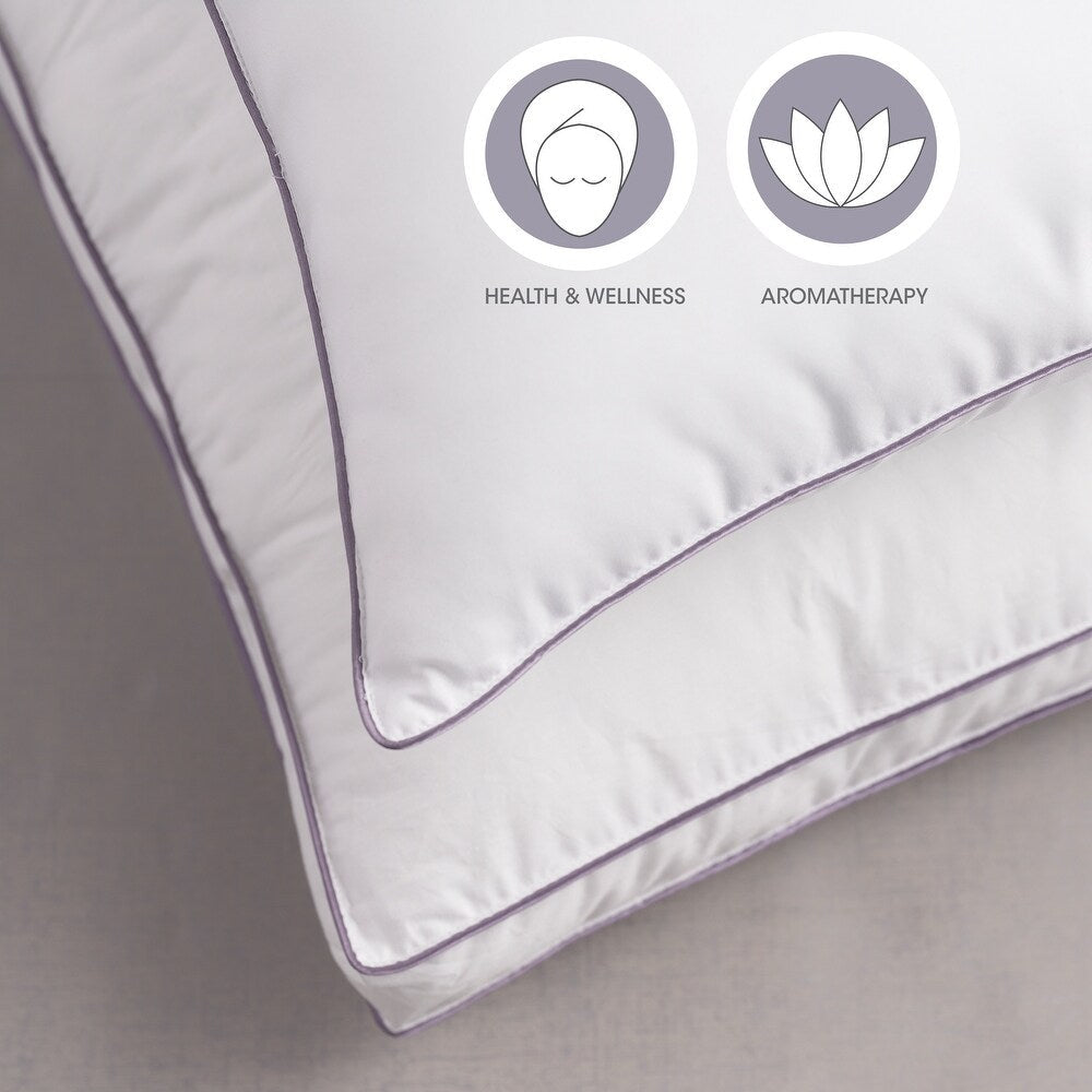 Allie by Porch & Den Lavender Scented Cotton Pillow Protector