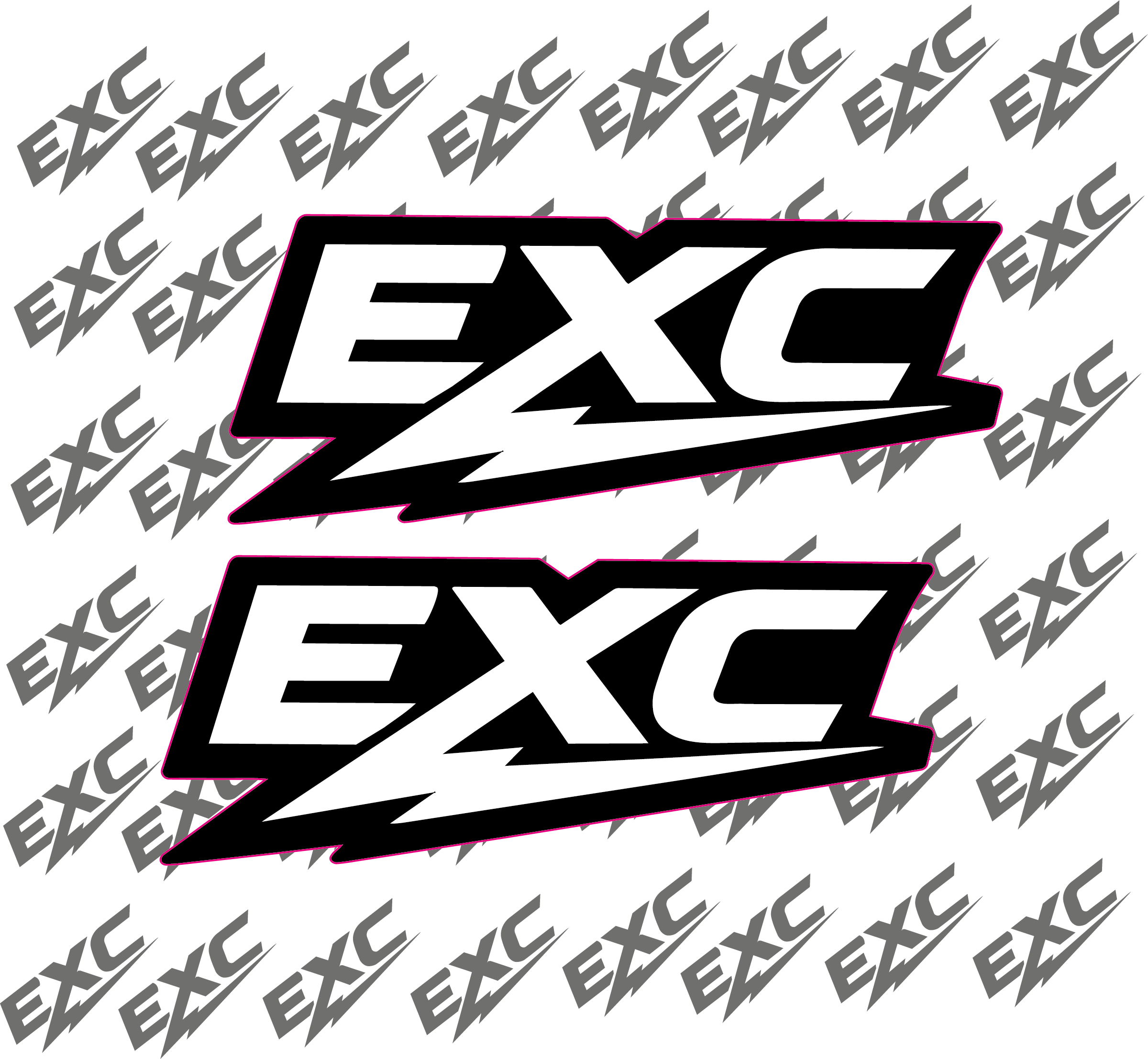 EXC FORK TUBE DECAL