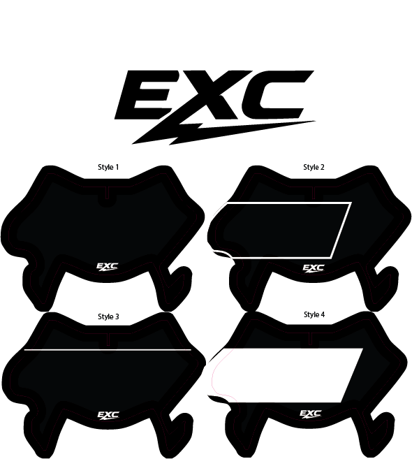 EXC Ultrabee Plate Decal