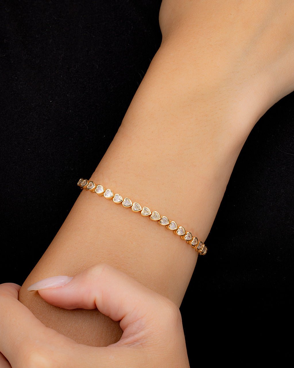 Heart CZ Tennis Bundle