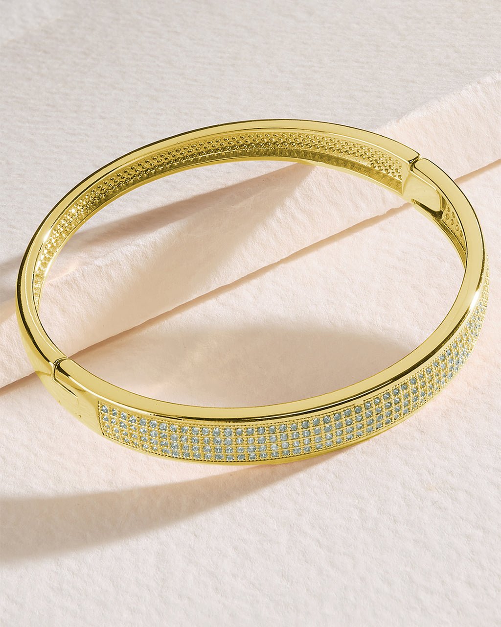 Nessa CZ Bangle Bracelet