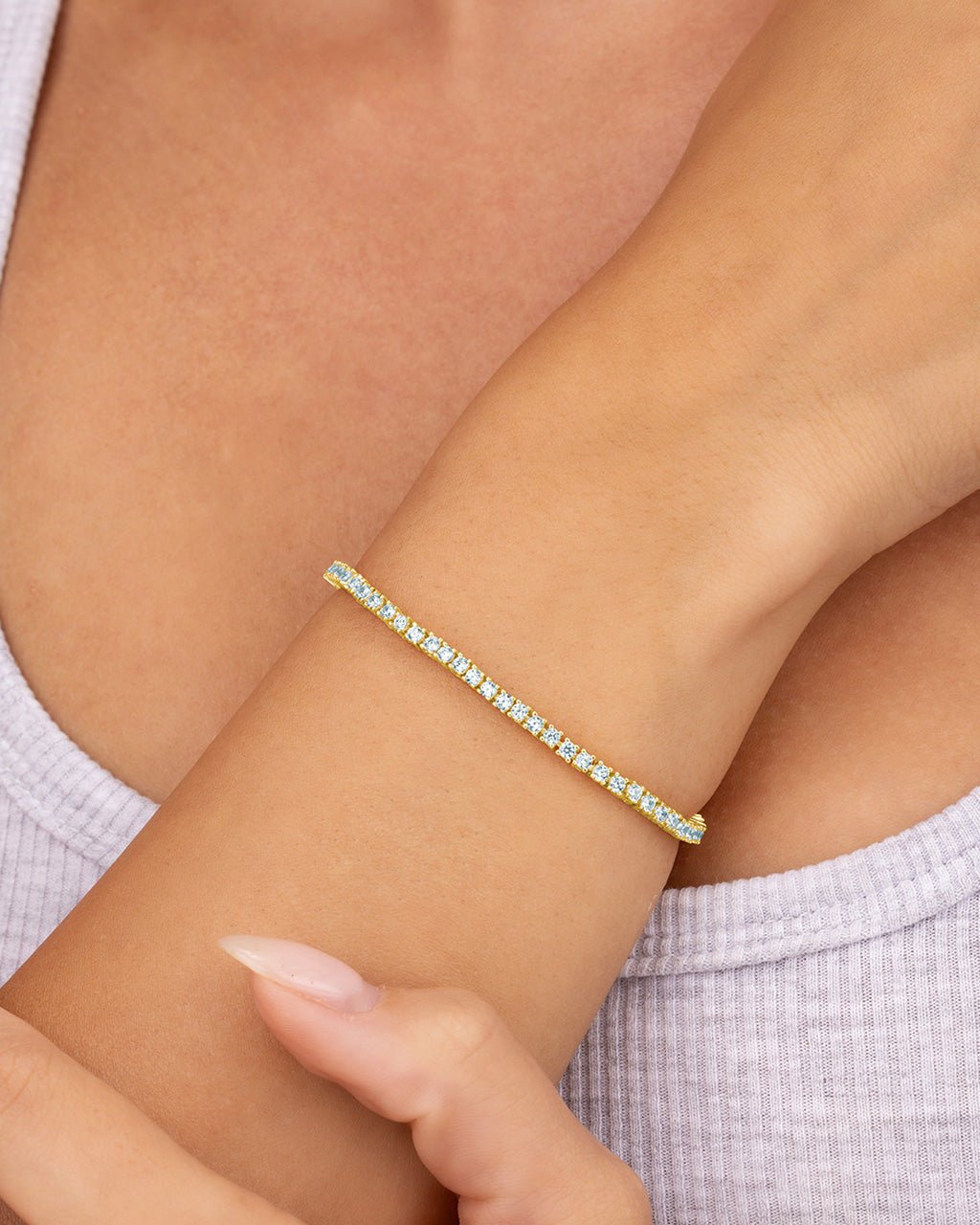 Mirabell CZ Tennis Bracelet