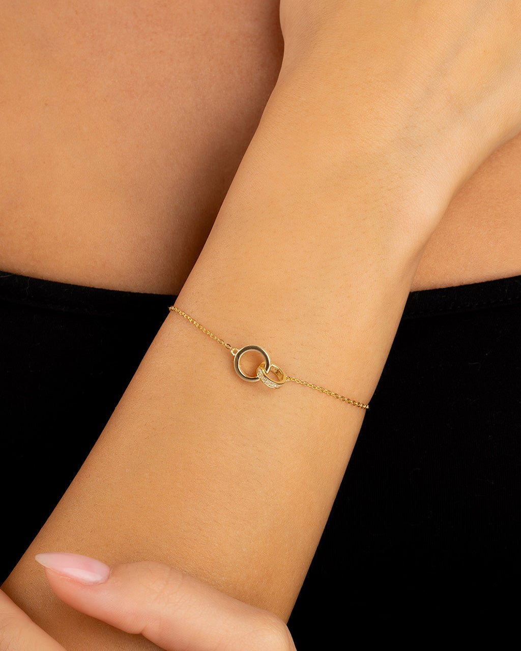 Sterling Silver Keilani Lock Link Bracelet