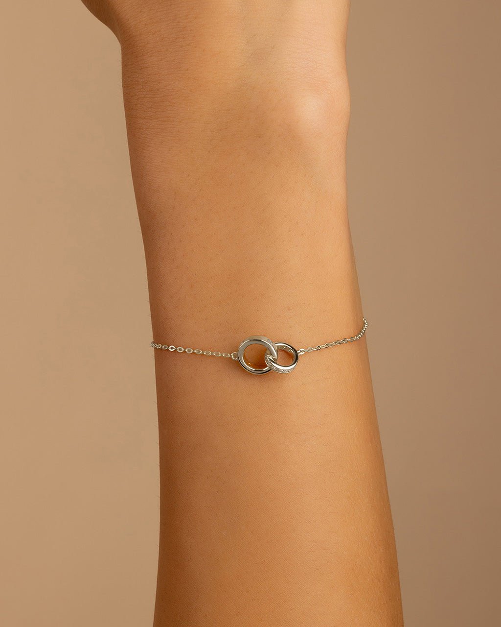 Sterling Silver Keilani Lock Link Bracelet