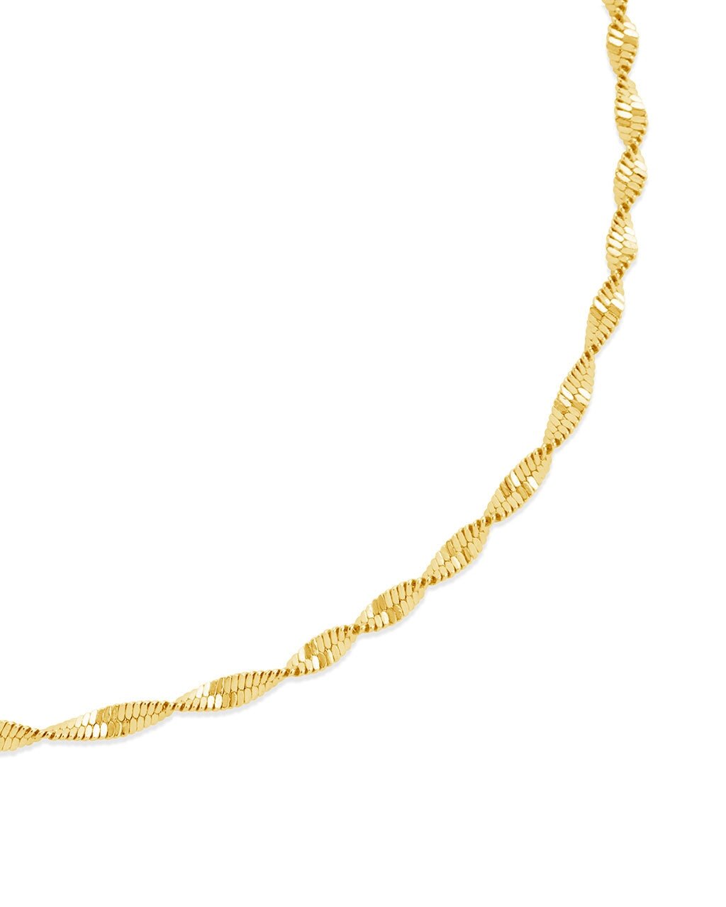 Blakely Twisted Herringbone Chain Bracelet