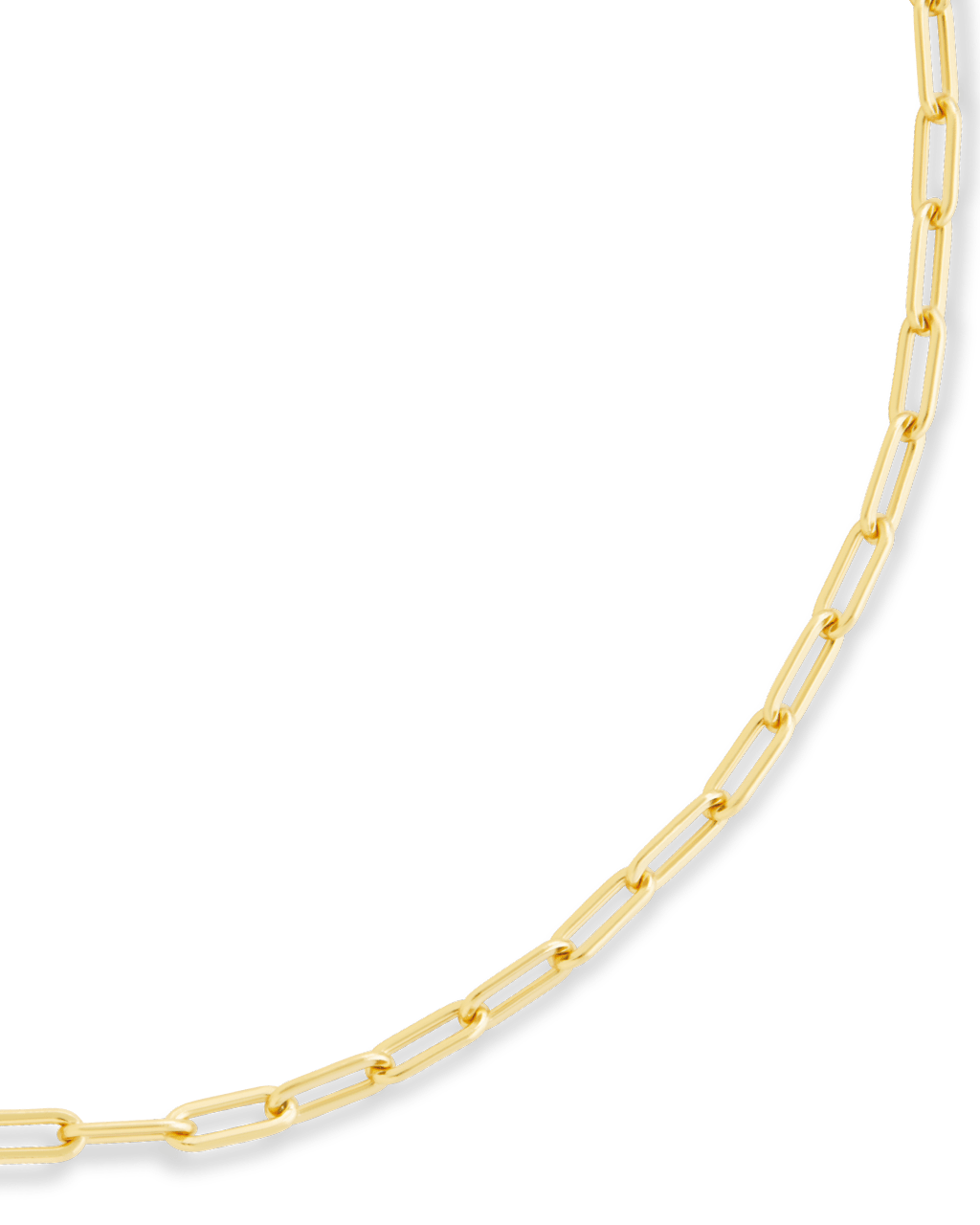 Sterling Silver Paperclip Chain Bracelet