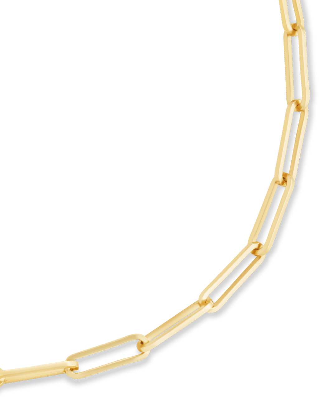 Sterling Silver Paperclip Chain Bracelet