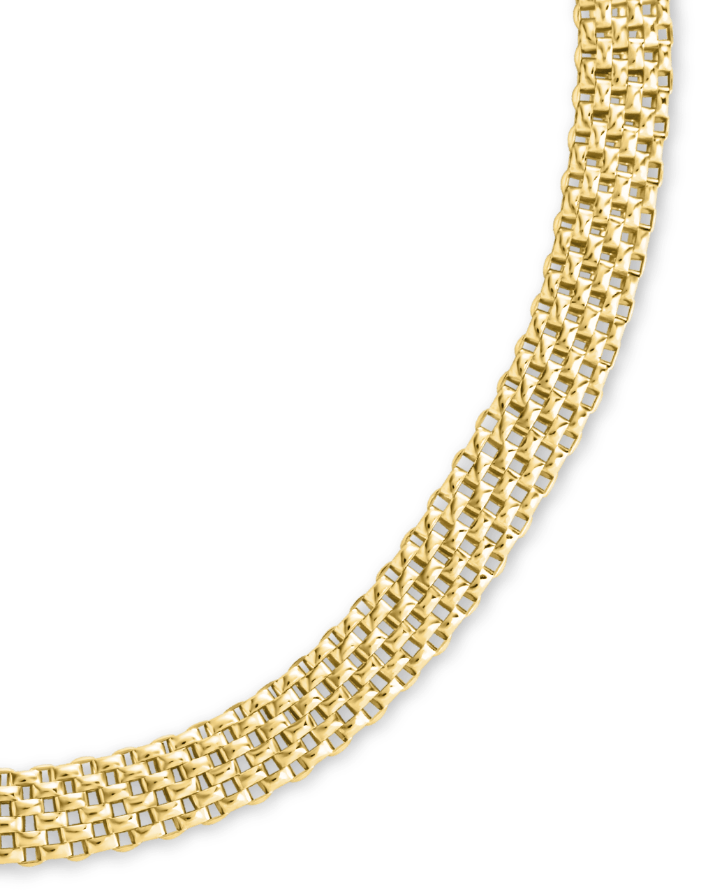 Sterling Silver Mesh Chain Bracelet