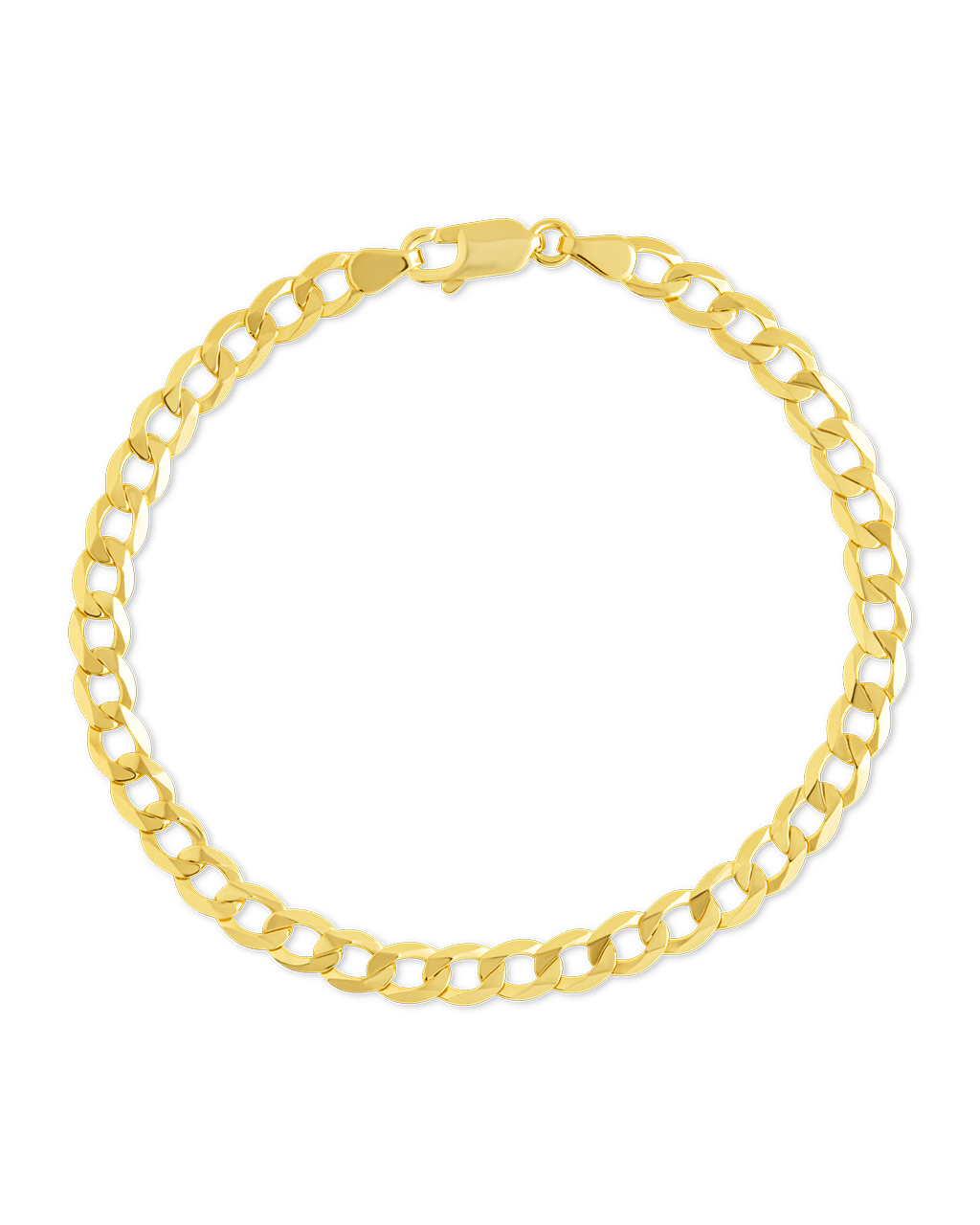 Sterling Silver Malena Cuban Link Chain Bracelet