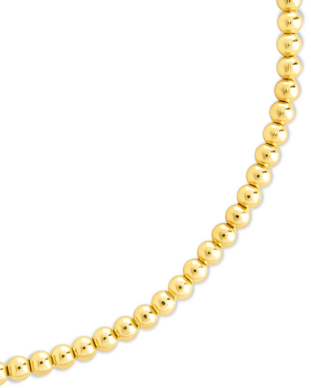 Sterling Silver Basia Dainty Beaded Chain Bracelet
