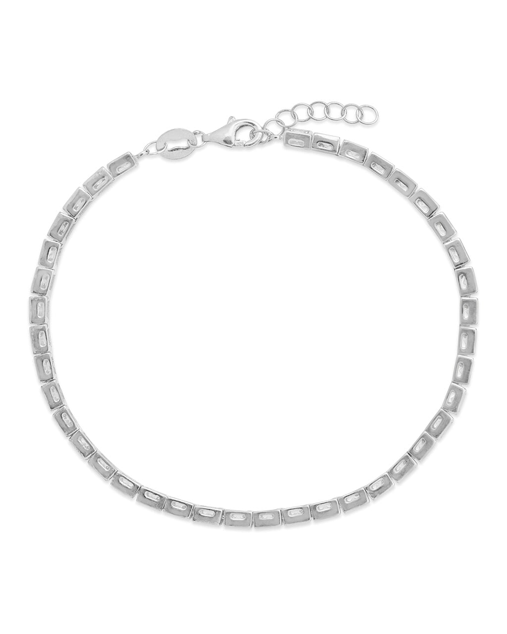 Christina Square CZ Tennis Bracelet