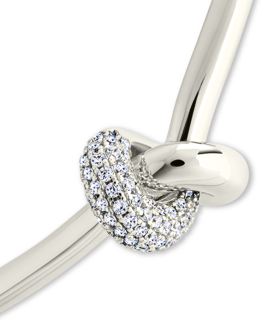 Jessna CZ Knot Bangle