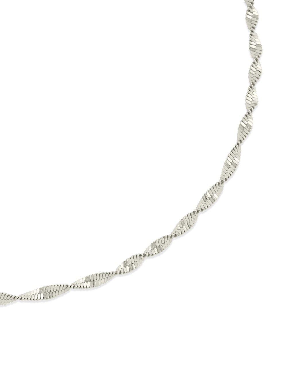 Blakely Twisted Herringbone Chain Bracelet