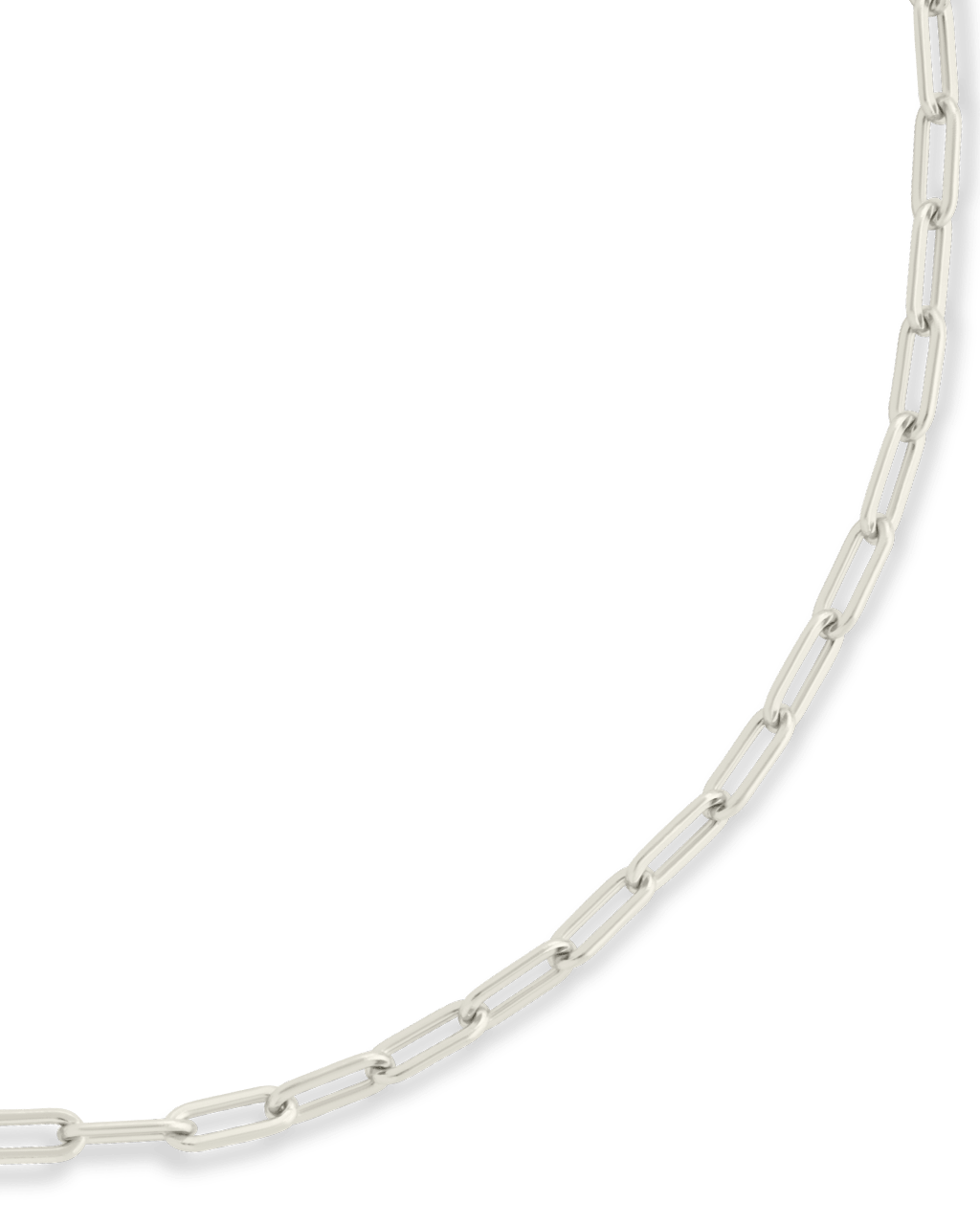 Sterling Silver Paperclip Chain Bracelet