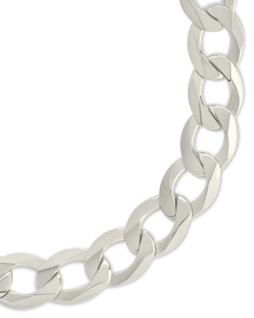 Sterling Silver Malena Cuban Link Chain Bracelet