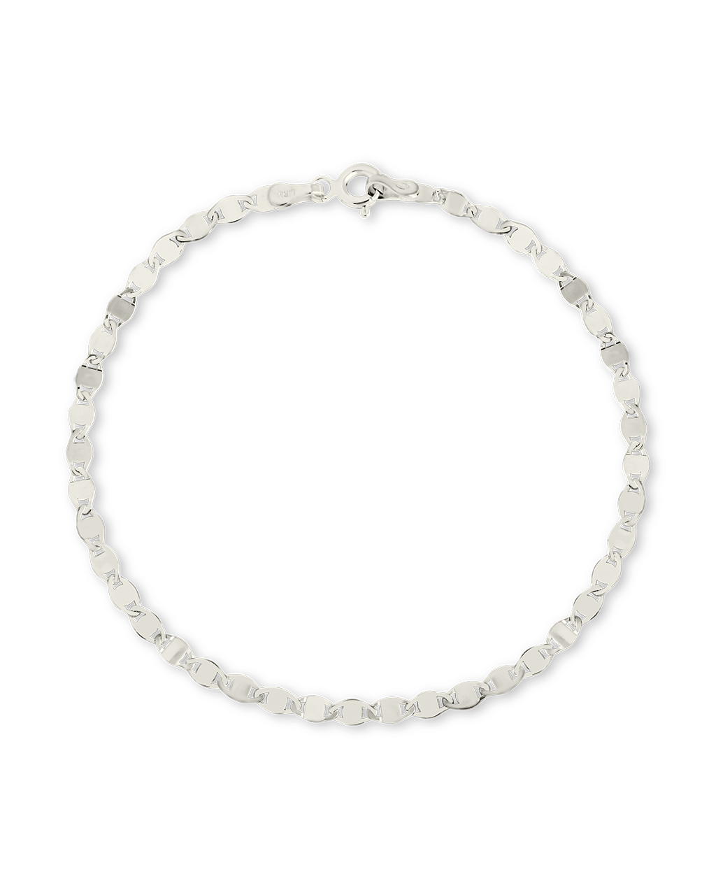 Sterling Silver Estela Confetti Chain Bracelet