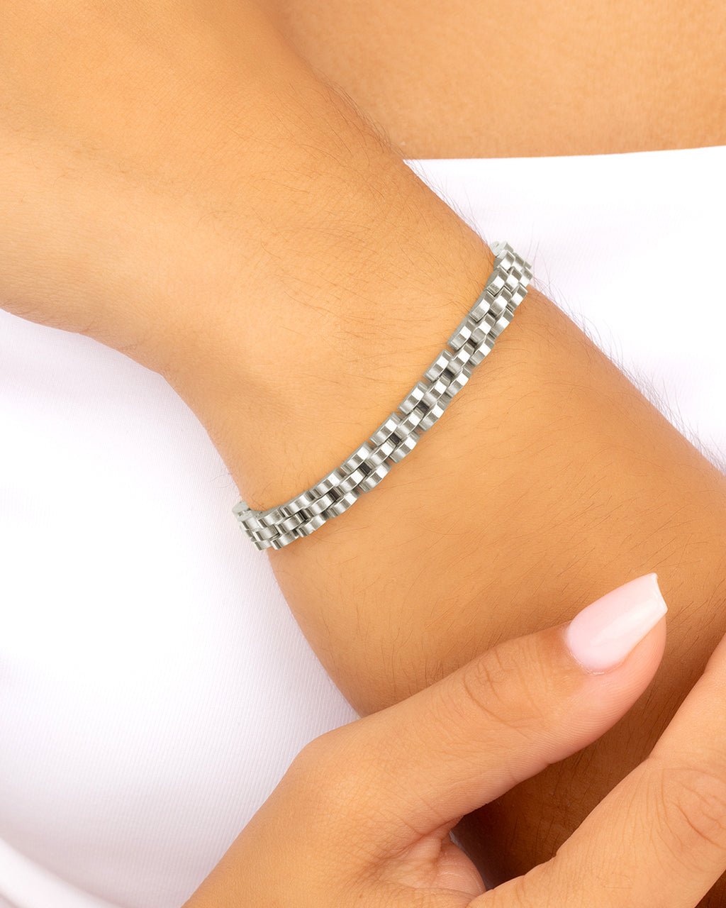 Dainty Thin Watch Chain Bracelet