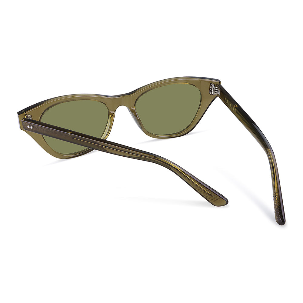 Gato 51mm Cat Eye Sunglasses | Green