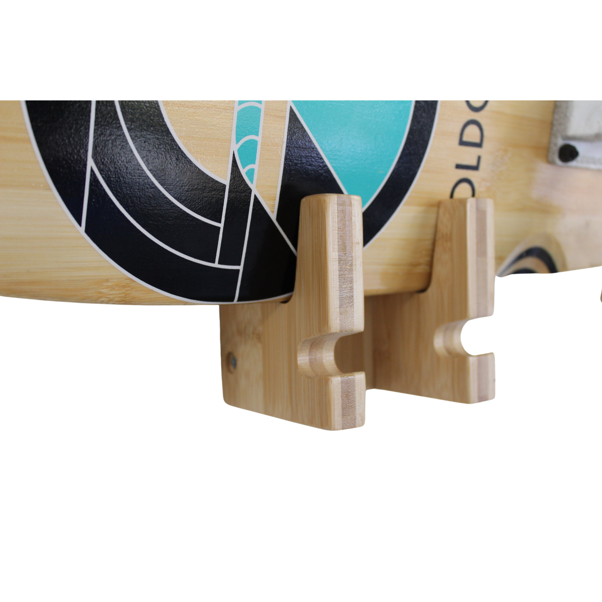 Bamboo Skate & Snowboard Wall Rack