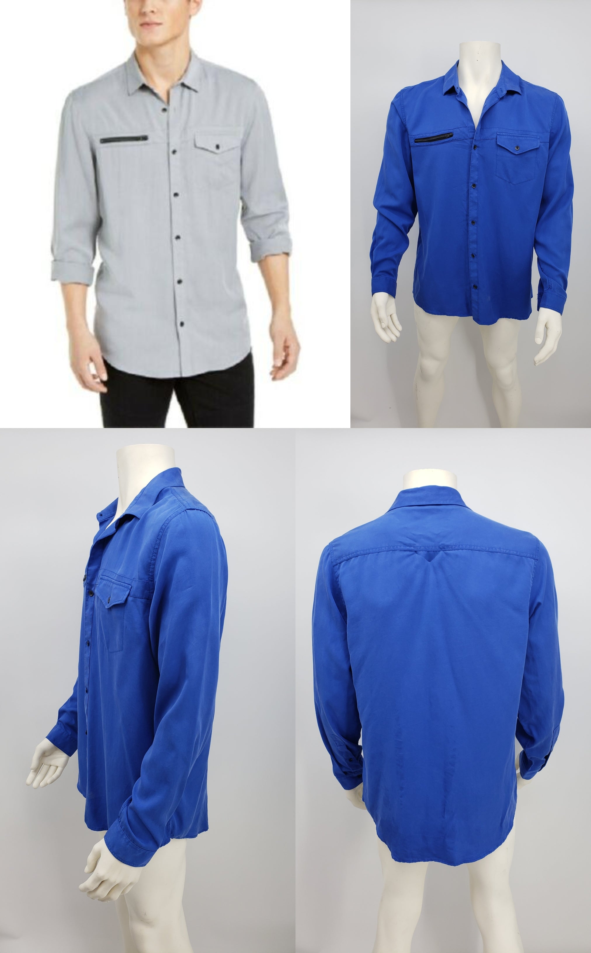 International Concepts Mens Lyocell Shirt