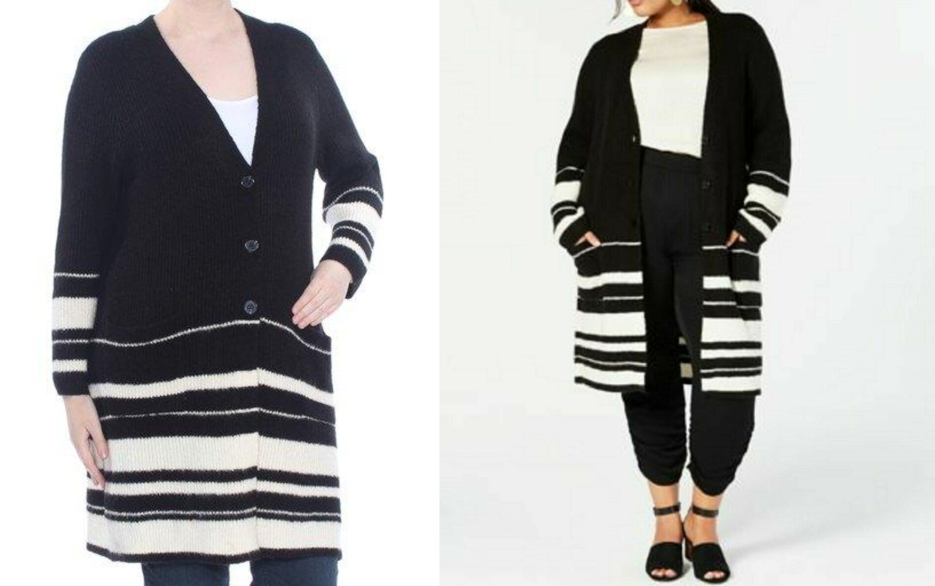 Style Co. Womens Long Cardigan Sweater, Size 1x