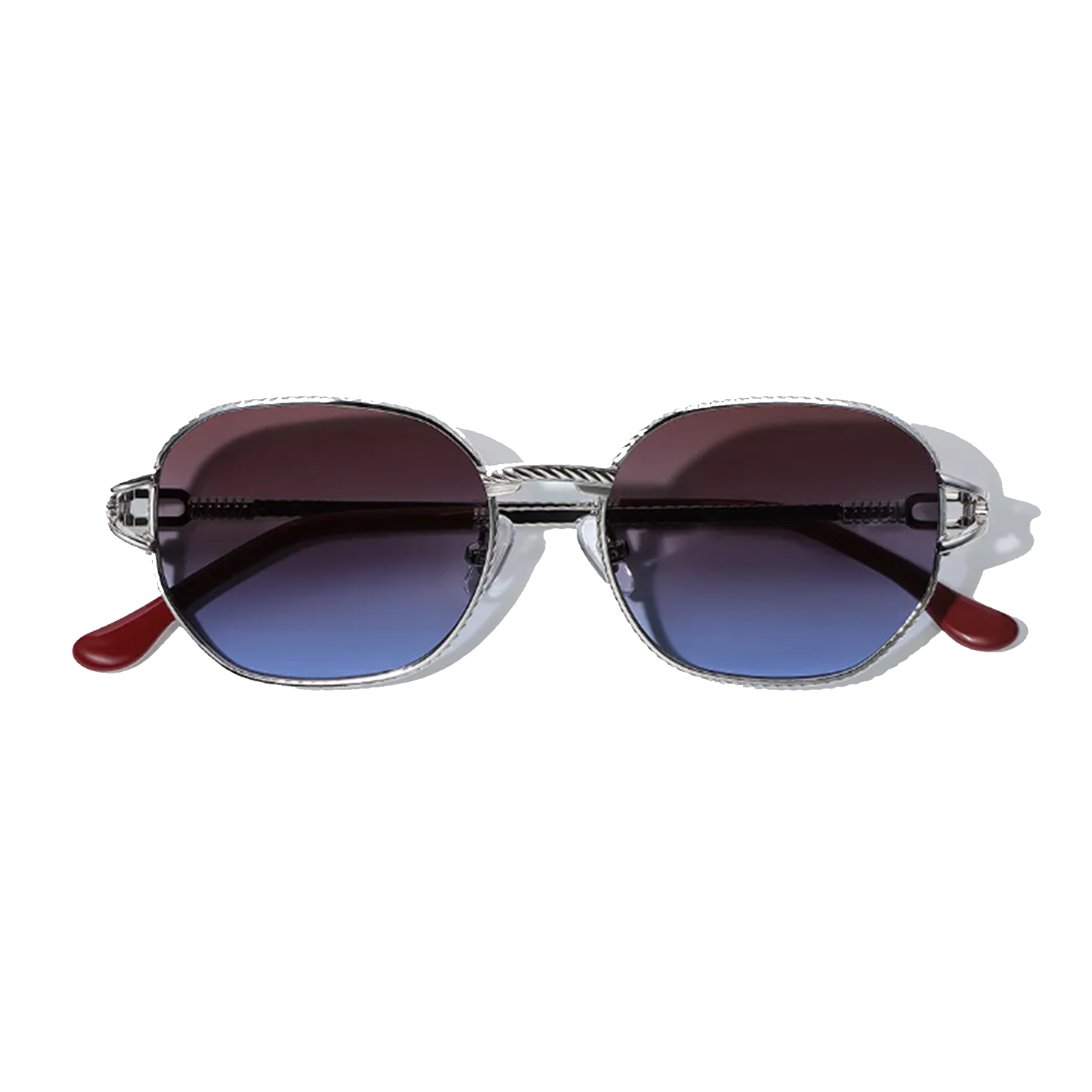 Bleu Violet 52mm Shield Sunglasses | Violet