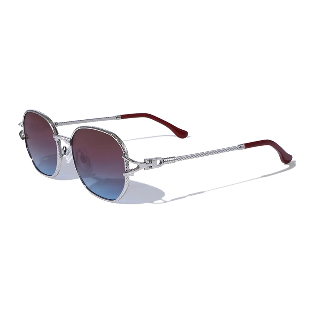 Bleu Violet 52mm Shield Sunglasses | Violet