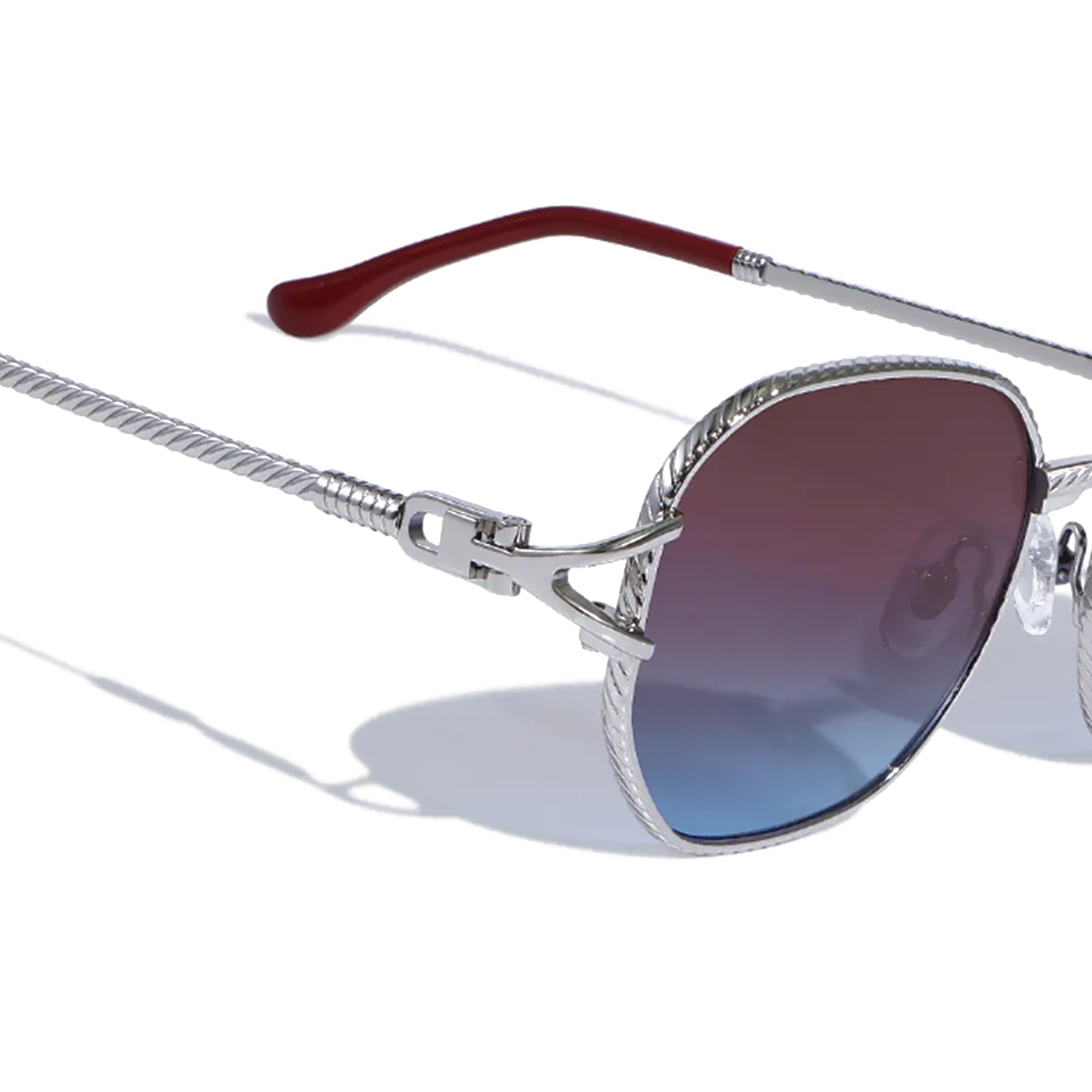 Bleu Violet 52mm Shield Sunglasses | Violet