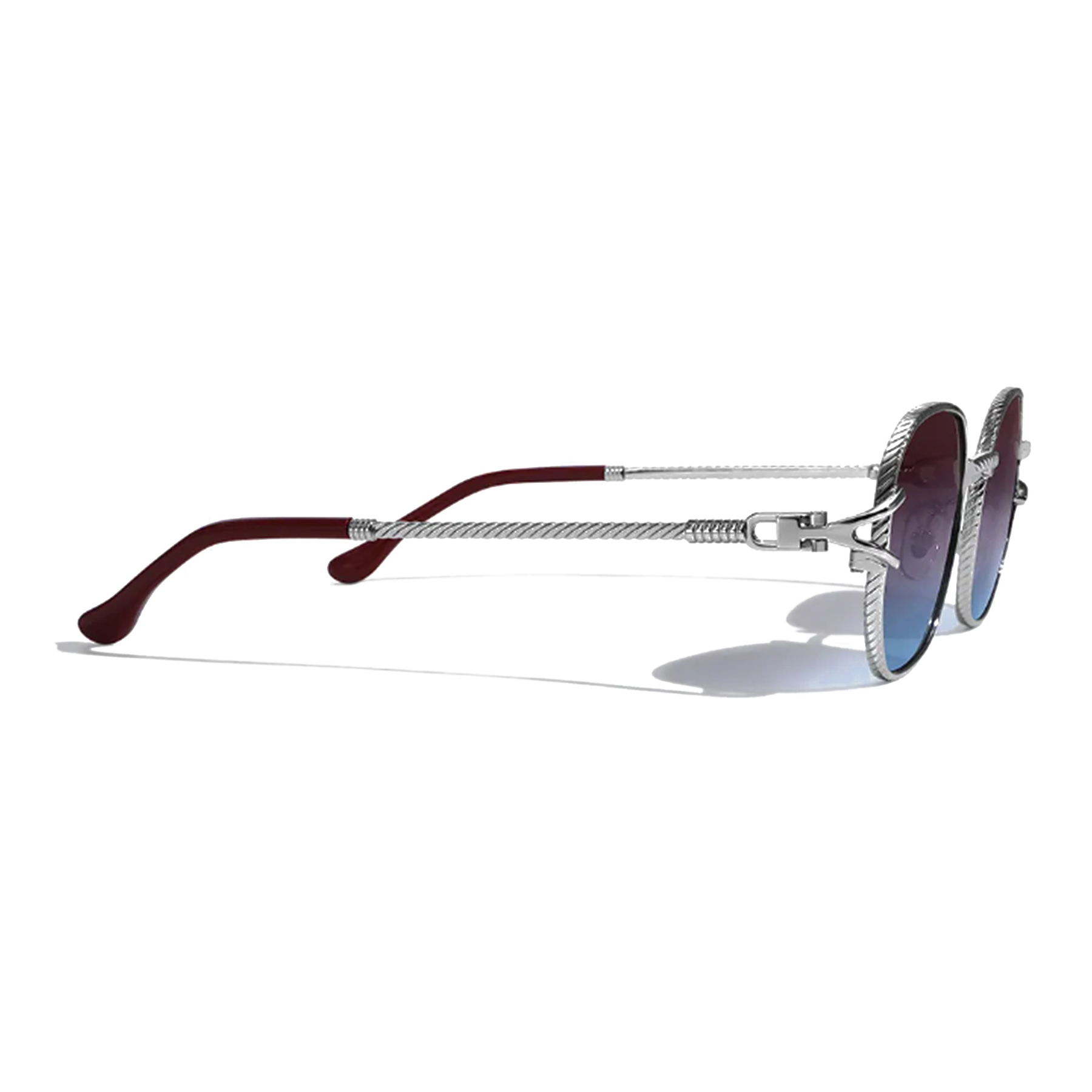 Bleu Violet 52mm Shield Sunglasses | Violet