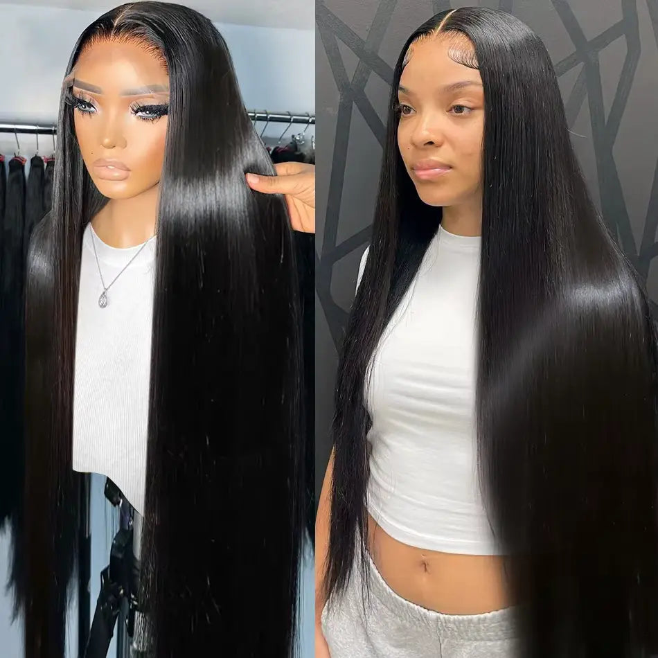 Bone Straight 13x6 Lace Front Wig | Brazilian Remy Hair | Natural Hairline