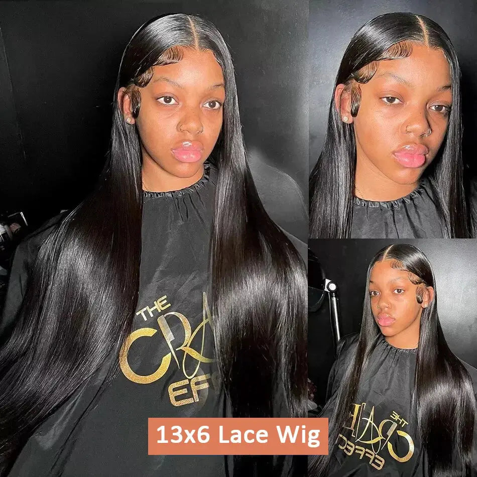 Bone Straight 13x6 Lace Front Wig | Brazilian Remy Hair | Natural Hairline
