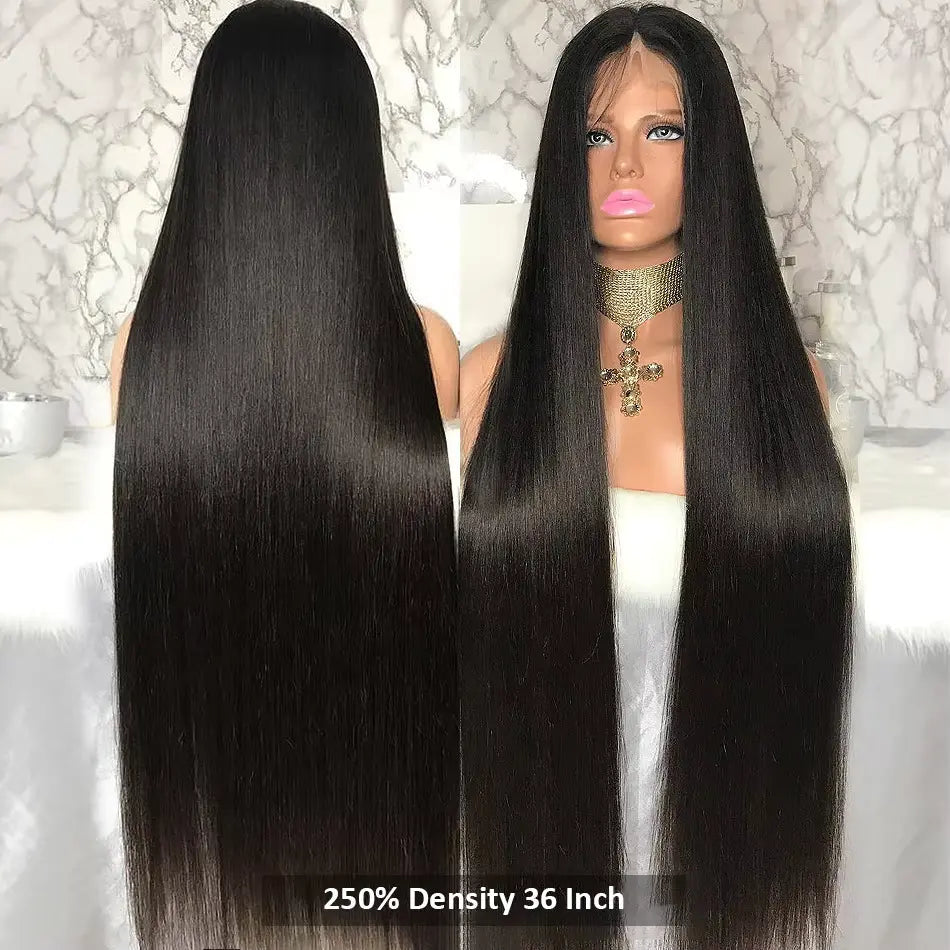 Bone Straight 13x6 Lace Front Wig | Brazilian Remy Hair | Natural Hairline
