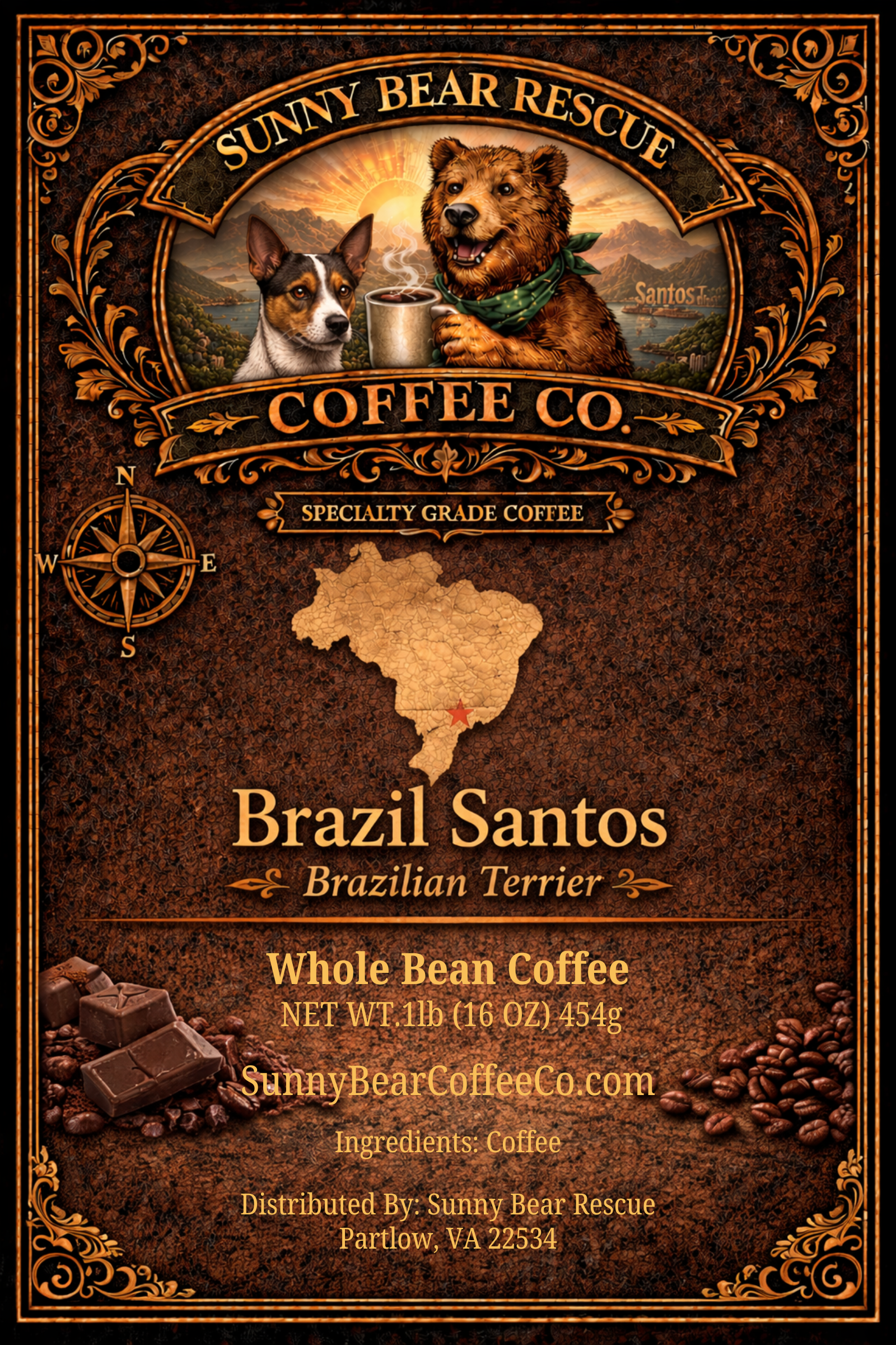 Brazil Santos ~ Brazilian Terrier