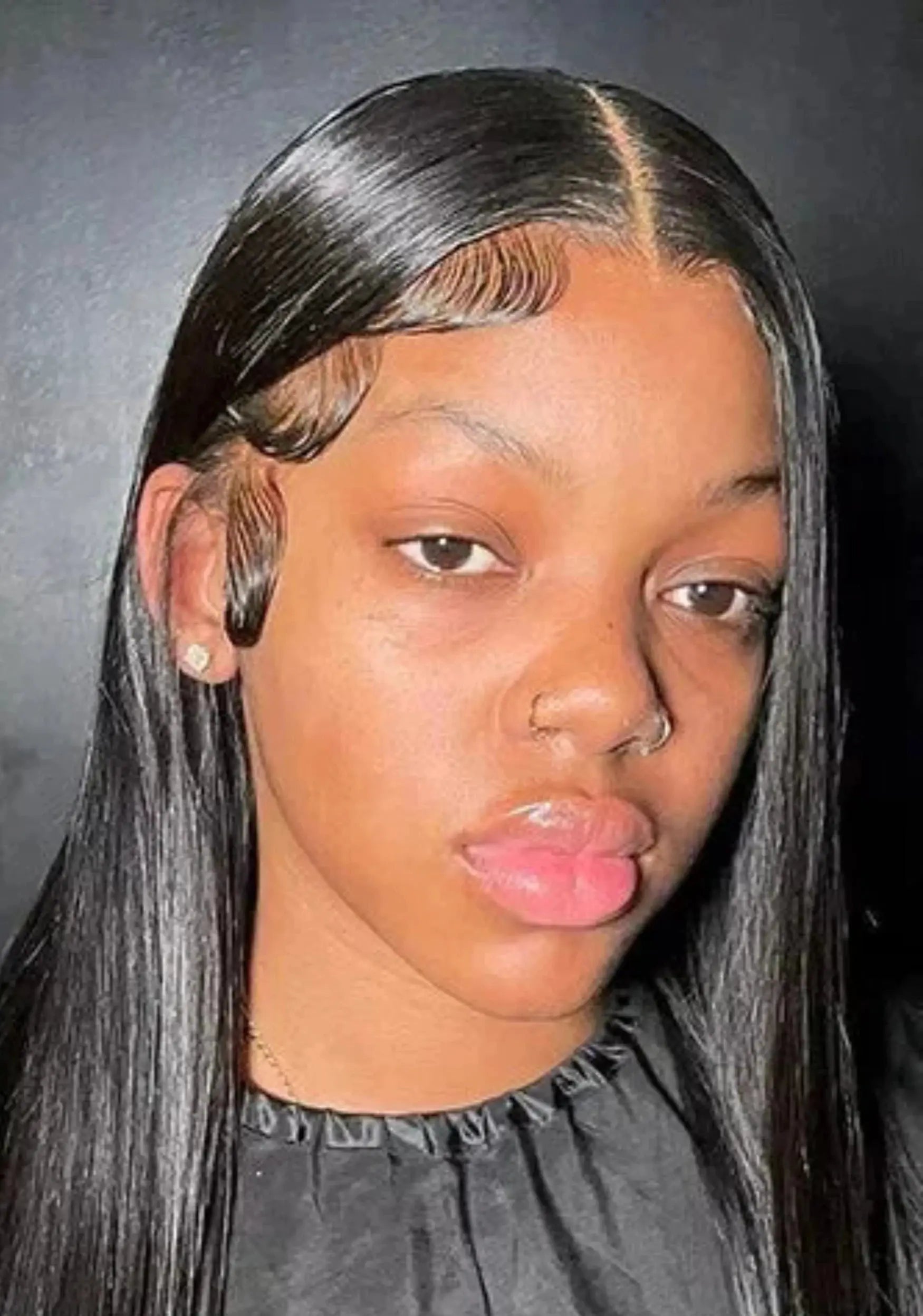 Brazilian Bone Straight Lace Front Human Hair Wig