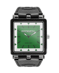CF Leather (Black/Green) Watch