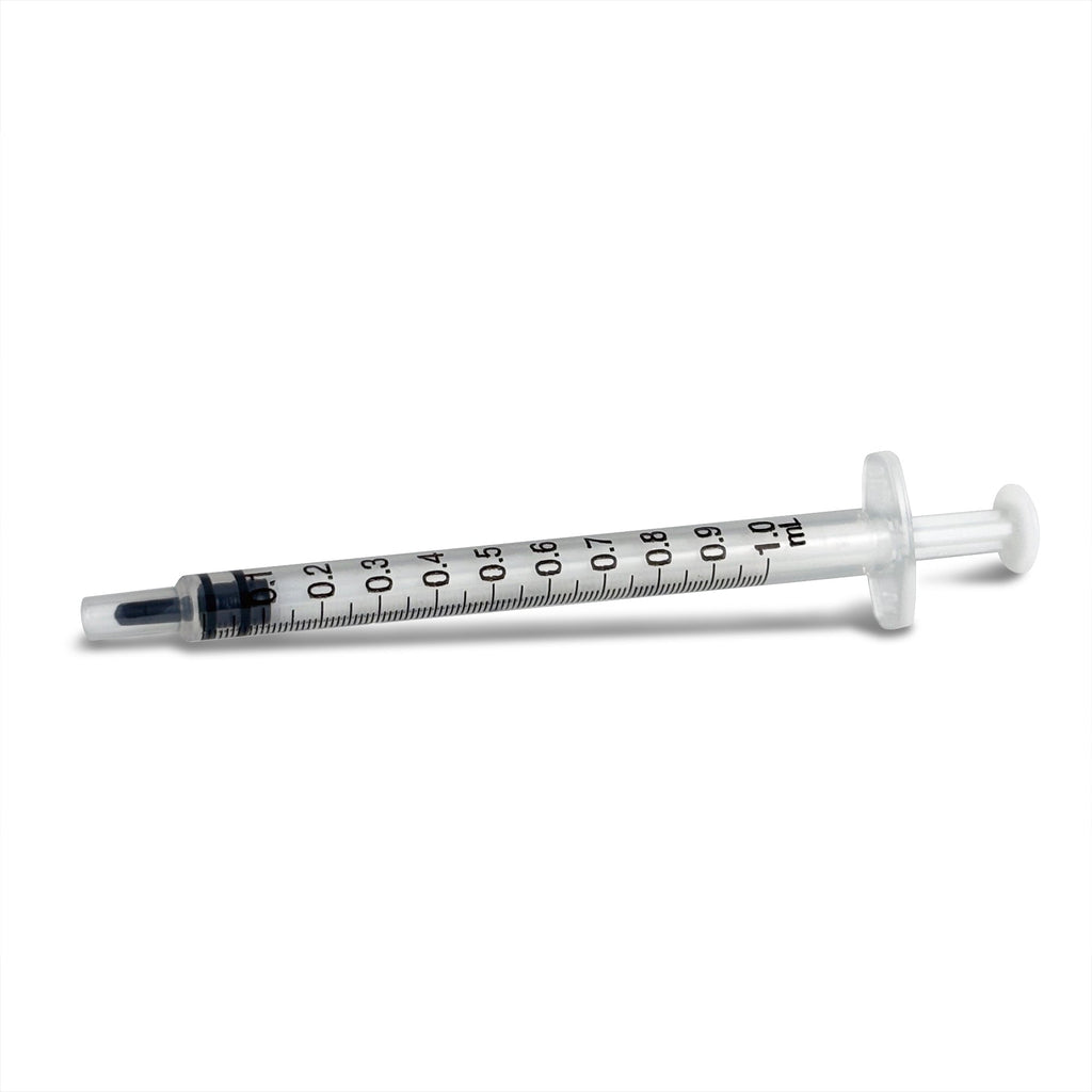 CarePoint™ 1 mL Luer Slip Tip General Purpose Syringe w/o Safety - 01-0001