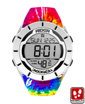 Coliseum Fit™ Samadelic Tie-Dye Edition (White/Black) Watch