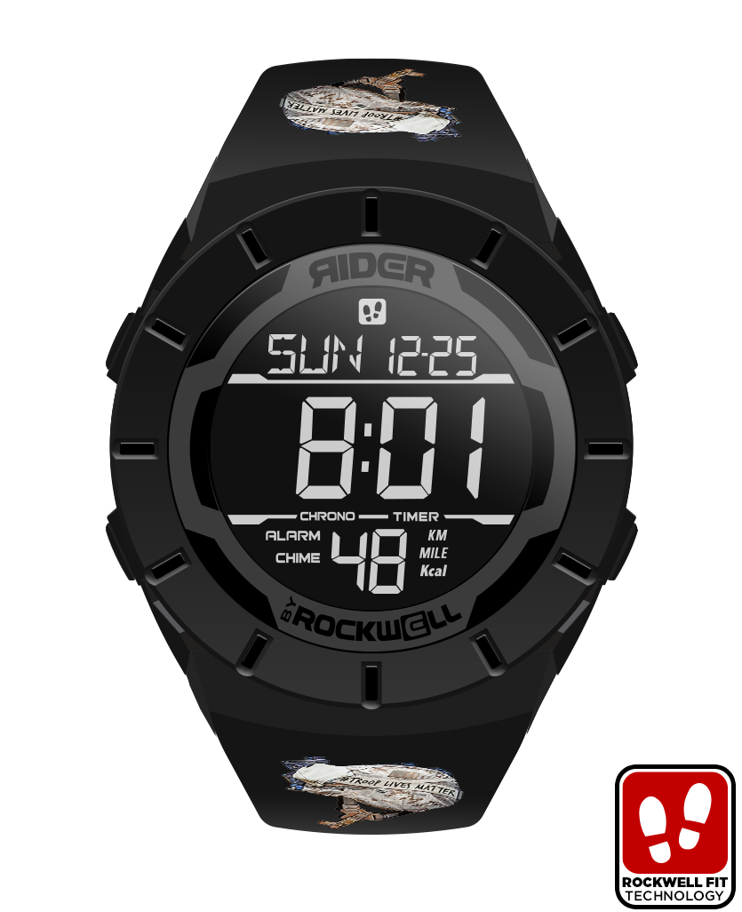 Coliseum Fit™ - Troop Lives Matter Edition (Phantom Black) Watch