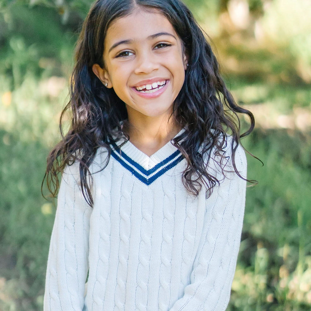Ruffle Cuff Cricket Sweater - Baby