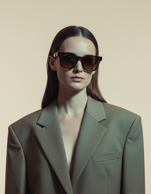 Cuadra 46mm Square Sunglasses | Brown