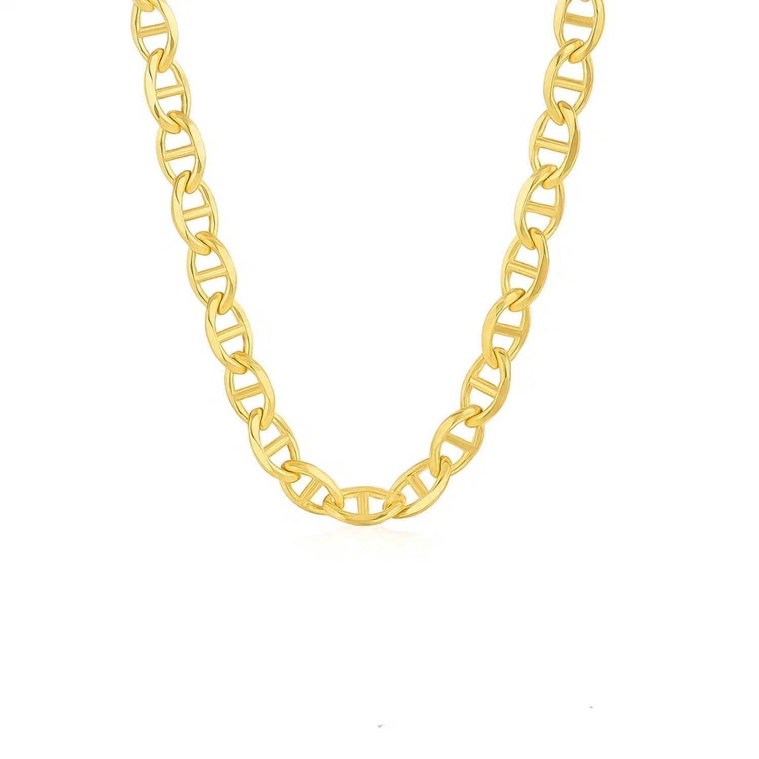 14k Yellow Gold Mariner Link Chain (4.50 mm)