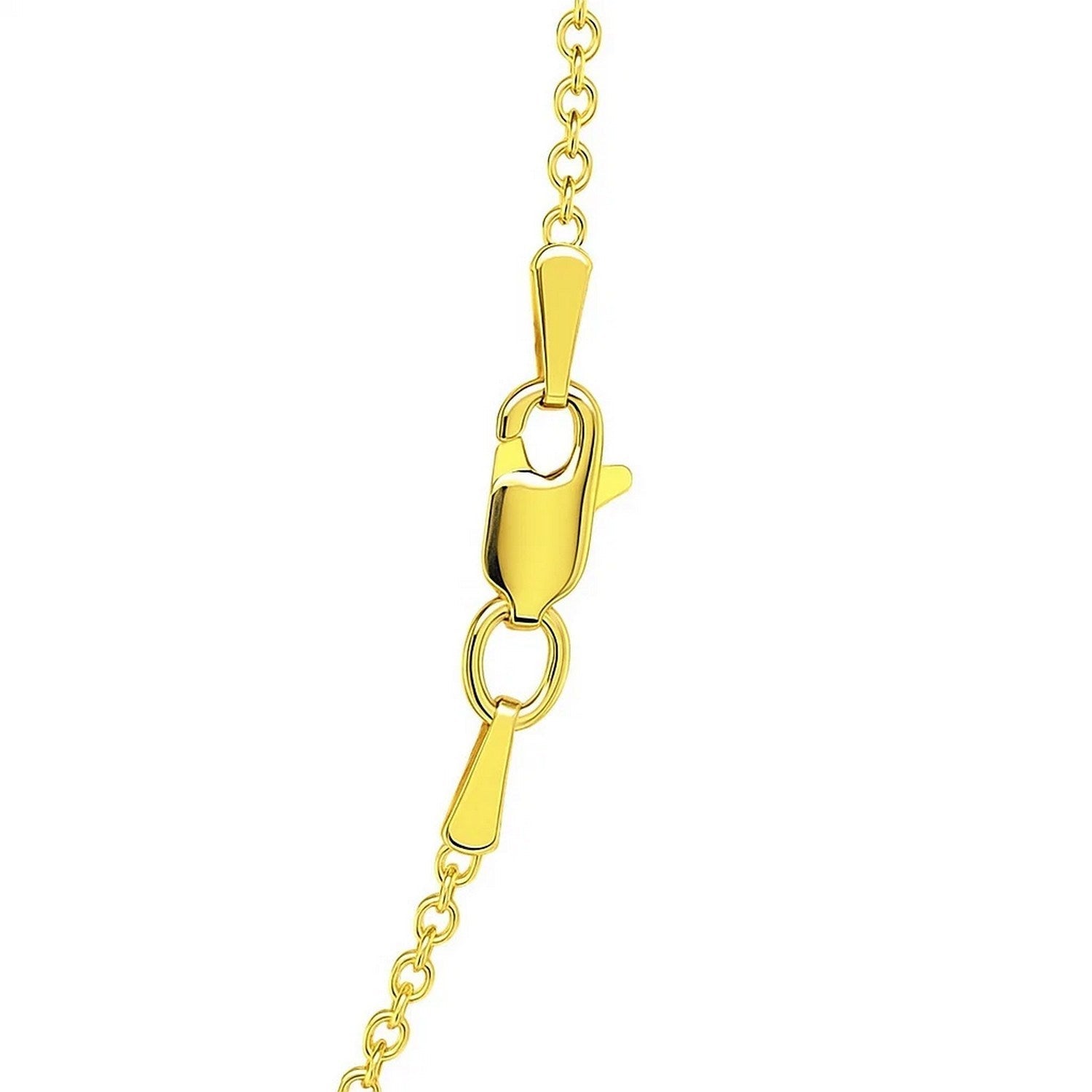 14k Yellow Gold Forsantina Lite Cable Link Chain (1.80 mm)