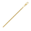 14k Yellow Gold French Cable Link Chain (2.50 mm)