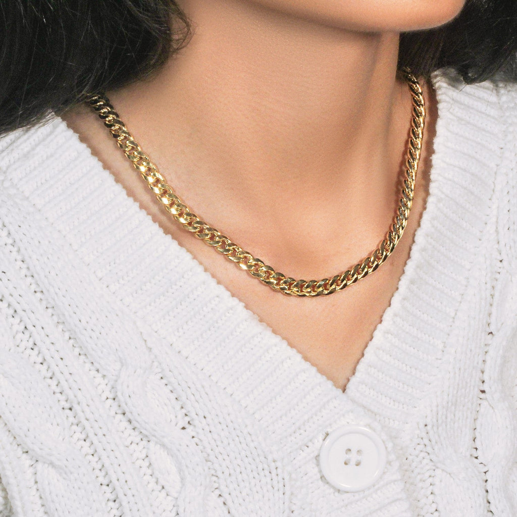 10k Yellow Gold Light Miami Cuban Chain (7.00 mm)