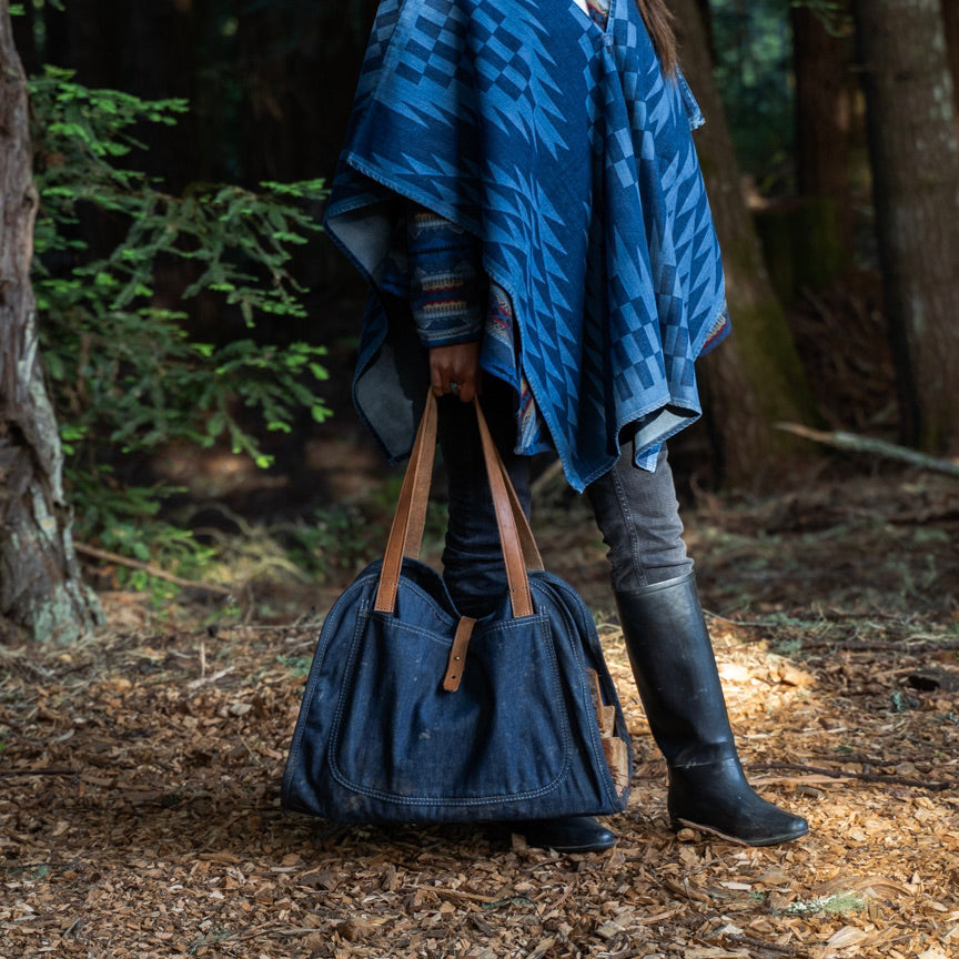 THE LOG BAG - DENIM