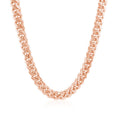 14k Rose Gold Classic Miami Cuban Solid Chain (6.10 mm)